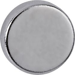 Maul Neodymium Rund Magnete Silber 2.5 kg Tragfähigkeit 10 mm 10 Stück Produktbild