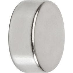 Maul Neodymium Rund Magnete Silber 1.5 kg Tragfähigkeit 8 mm 10 Stück Produktbild