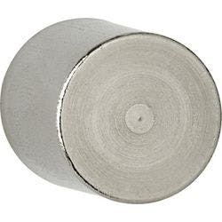 Maul Neodymium Rund Magnete Silber 9 kg Tragfähigkeit 16 mm 4 Stück Produktbild