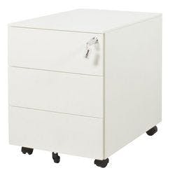 Schaffenburg Basic N Rollcontainer CBN-LB36-WI Weiß 420 x 580 x 535 mm Produktbild