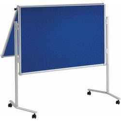 Maul MAULpro Moderationstafel Freistehend 130,5 (B) x 195 (H) cm Aluminium Grau Produktbild