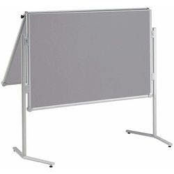 Maul MAULpro Moderationstafel Freistehend 130,5 (B) x 195 (H) cm Aluminium Grau Produktbild