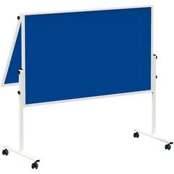 Maul MAULsolid Moderationstafel Nicht magnetisch Freistehend 129 (B) x 56 (T) x 193,5 (H) cm Aluminium Grau Produktbild