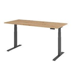 Hammerbacher VXDKB19/R/GDEAUFB Sitz-Steh-Arbeitsplatz 1.800 x 800 x 1.290 mm Mit Aufbau Produktbild