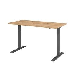 Hammerbacher VXMKA16/R/GDEAUFB Sitz-Steh-Arbeitsplatz 1.600 x 800 x 1.200 mm Mit Aufbau Produktbild