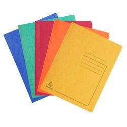 Exacompta Schnellhefter 39990E DIN A4 Pressspankarton meliert 27,2 (B) x 0,2 (T) x 31,8 (H) cm Farbig sortiert 25 Stück Produktbild