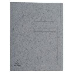 Exacompta Schnellhefter 39989E DIN A4 Pressspankarton meliert 27,2 (B) x 0,2 (T) x 31,8 (H) cm Grau 25 Stück Produktbild