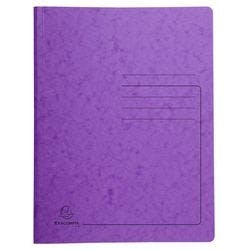 Exacompta Spiralmappe 240228E Violett Pressspankarton meliert 25 Stück Produktbild