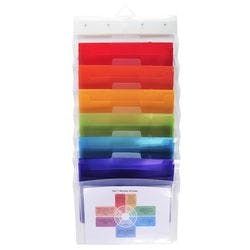 Exacompta Crystal Wand-Ordnungsmappe PP (Polypropylen) Transparent 55898E 4 Stück Produktbild