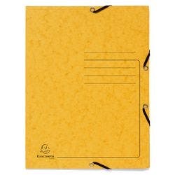 Exacompta Dreiflügelmappe 55409E Gelb Pressspankarton meliert 25 Stück Produktbild
