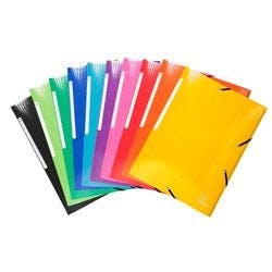 Exacompta Dreiflügelmappe 55930E Farbig sortiert Karton 40 Stück Produktbild