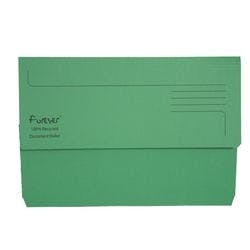 Exacompta Forever Dokumentenmappe Manila 34,8 (B) x 23,9 (T) x 0,2 (H) cm Grün 25 Stück Produktbild
