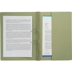 Exacompta Spiralmappe TPFM-GRNZ Grün Manila 25 Stück Produktbild
