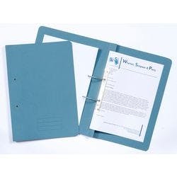 Exacompta Spiralmappe TFM-BLUZ Blau Manila 25 Stück Produktbild