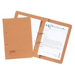 Exacompta Guildhall Spiralmappe 211/7004Z Orange Manila 25 Stück Produktbild