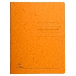 Exacompta Spiralmappe 240224E Orange Pressspankarton meliert 25 Stück Produktbild