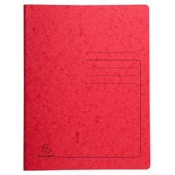 Exacompta Spiralmappe 240225E Rot Pressspankarton meliert 25 Stück Produktbild