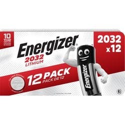 Energizer Knopfzelle CR2032 Lithium Manganese Dioxide (Li-MnO2) 3 V 12 Stück Produktbild