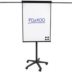 Viking Magnetisch Flipchart Stahl, Holz 70 (B) x 100 (H) cm Schwarz Produktbild