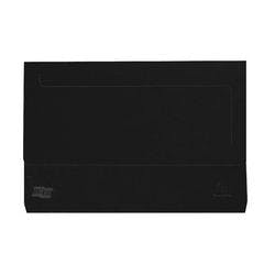 Exacompta Europa Dokumentenmappe 4792Z DIN A4, Foolscap Pressspankarton meliert 35,7 (B) x 0,3 (T) x 24,5 (H) cm Schwarz 25 Stück Produktbild