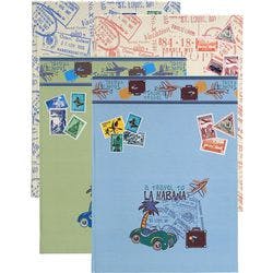 Exacompta Air-Mail Sammelalbum Papier 30,5 x 22,5 x 2 cm Farbig sortiert 4 Stück Produktbild