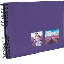 Exacompta Milano Spiralfotoalbum Hardback Papier 22 x 32 x 3 cm Violett Produktbild