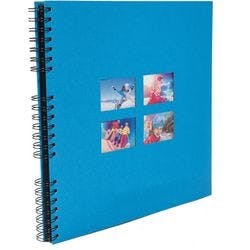 Exacompta Milano Spiralfotoalbum Hardback Papier 33 x 35 x 3,3 cm Blau Produktbild