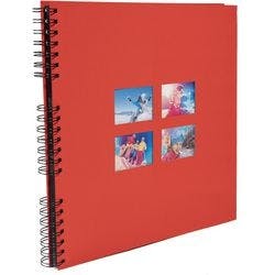 Exacompta Milano Spiralfotoalbum Hardback Papier 33 x 35 x 3,3 cm Rot Produktbild