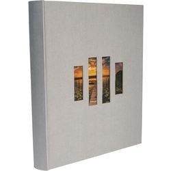 Exacompta Milano Fotoalbum Hardback Papier 30,3 x 32,8 x 4,7 cm Grau Produktbild
