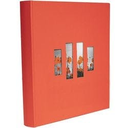 Exacompta Milano Fotoalbum Hardback Papier 30,3 x 32,8 x 4,7 cm Rot Produktbild Print Hauptbild L