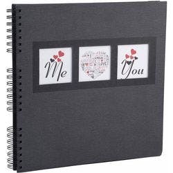 Exacompta Me & You Spiralfotoalbum Hardback Papier 33 x 35 x 3,3 cm Schwarz Produktbild