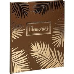 Exacompta Gästebuch Pappkarton, Papier Gold 209E 23 (B) x 27 (T) x 1,2 (H) cm Produktbild