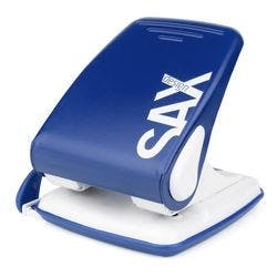 SAX 518 2 Löcher Locher Metall 40 Blatt 518 Blau DIN A4 Produktbild