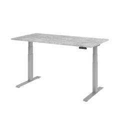 Hammerbacher VXDKB16/M/SDEAUFB Sitz-Stehschreibtisch 1.600 x 800 x 1.290 mm Produktbild