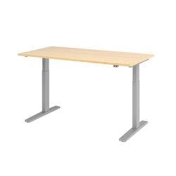 Hammerbacher VXMKA16/3/SDEAUFB Sitz-Stehschreibtisch Ahorn 1.600 x 800 x 1.200 mm Produktbild
