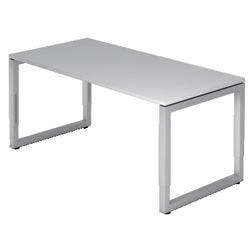 Hammerbacher Gerader Schreibtisch 4 Füße 1.600 (B) x 800 (T) x 850 (H) mm MDF (Mitteldichte Faserplatte) Produktbild