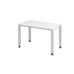 Hammerbacher Höhenverstellbar Gerader Schreibtisch 4 Füße 1.200 (B) x 672 (T) x 685 (H) mm Melamin Produktbild
