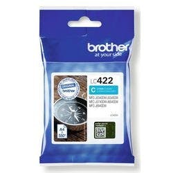 Brother LC422C Original Tintenkartusche Cyan Produktbild