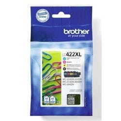 Brother LC422XL VAL Original Tintenkartusche Schwarz, Cyan, Magenta, Gelb Multipack 4 Stück Produktbild