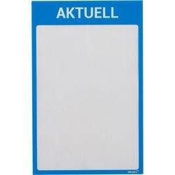 Ultradex DIN A4 Inforahmen Magnetisch Blau nicht haftend Kunststoff 8890A07 22,5 (B) x 35,2 (H) cm 5 Stück Produktbild