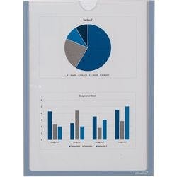 Ultradex DIN A4 Inforahmen Magnetisch Grau nicht haftend Kunststoff 920509 22,5 (B) x 30,2 (H) cm 5 Stück Produktbild