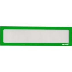 Ultradex DIN A3/A4 Inforahmen Magnetisch Hellgrün nicht haftend Kunststoff 510540 6 (B) x 31,2 (H) cm 5 Stück Produktbild