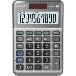 Casio Tischrechner MS-100FM 10-stelliges Display Grau Produktbild