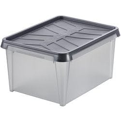 SmartStore Aufbewahrungsbox Dry 33 L Anthrazit PP (Polypropylene) 40 x 50 x 27 cm Produktbild
