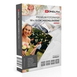 Monolith Fotopapier Glänzend 270 g/m² Weiß 50 Blatt Produktbild