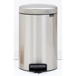 Brabantia Edelstahl Treteimer 12 L 25,1 (B) x 33,8 (T) x 41,1 (H) cm Silber Produktbild Print Hauptbild L