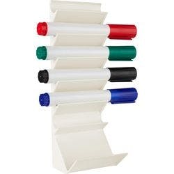 Viking Whiteboard-Stiftehalter 6 Stifte Magnetisch Weiß Produktbild Print Hauptbild L
