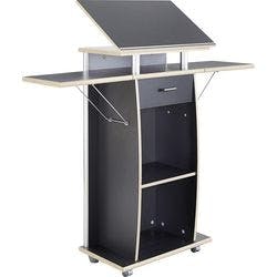 GERMANIA Stehpult Rechteckig Spanplatte 1 Schub 700 x 370 x 1.300 mm Produktbild