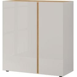 GERMANIA Zweitürenschrank 2526-575 Eiche 940 x 430 x 1.030 mm Produktbild