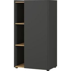 Germania Aktenschrank 2976-549 Eiche, Grau 620 mm (B) x 420 mm (T) x 1150 mm (H) Produktbild